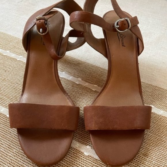 Lucky Brand Pepperr Heel - Chestnut Color - Picture 3 of 6